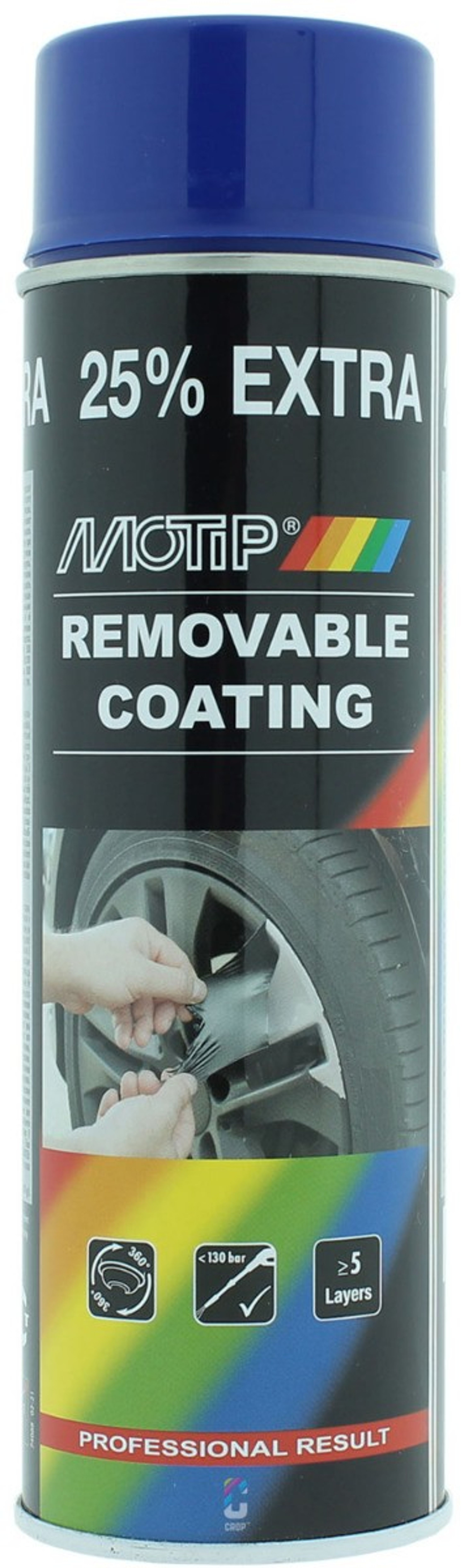 MOTIP SPRAYPLAST 500ML BLAUW