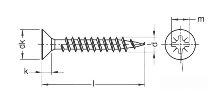 SPP-SCHROEF FT VZK DH PZD ZN 2.5X12