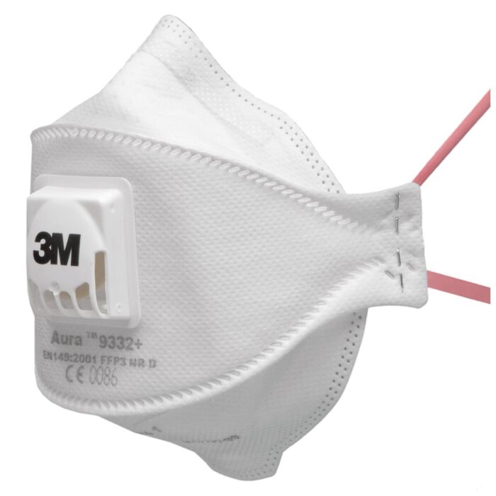 Aura 9332+ stofmasker FFP3 NR D met uitademventiel