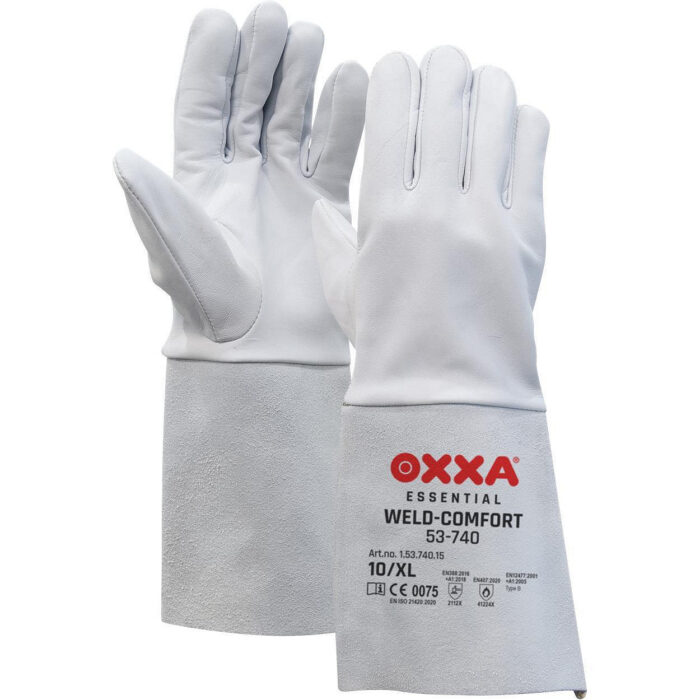 OXXA Weld-Comfort Lashandschoen TIG Schaapsnappa leder