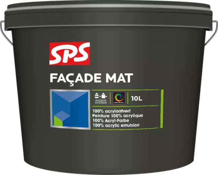 SPS Façade Mat  10L Wit/P