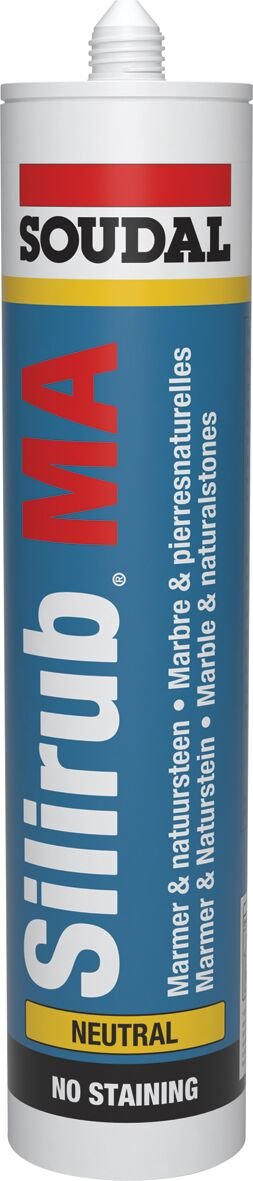SILIRUB MA koker wit 310 ml per doos