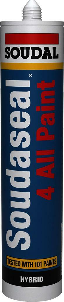 SOUDASEAL 4 ALL PAINT koker 290 ml wit RAL9010