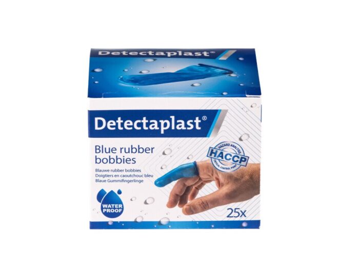 Detectaplast Bobbies Rubber - Blauw