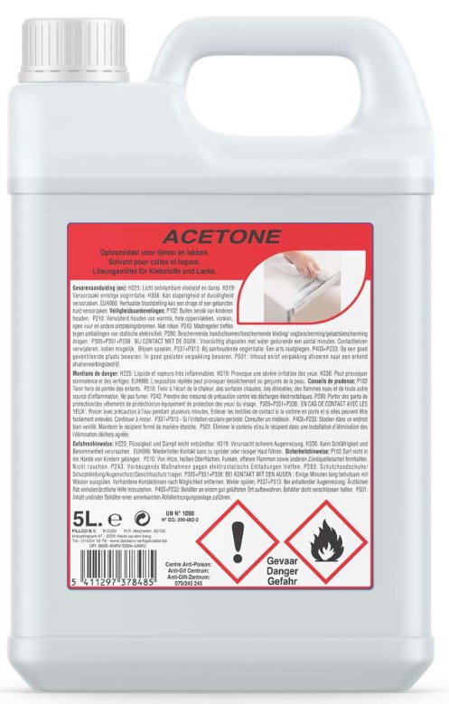 Acetone 5L
