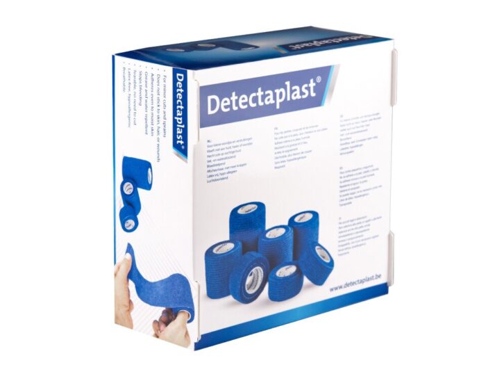 Detectaplast cohesieve verbanden blauw assortiment